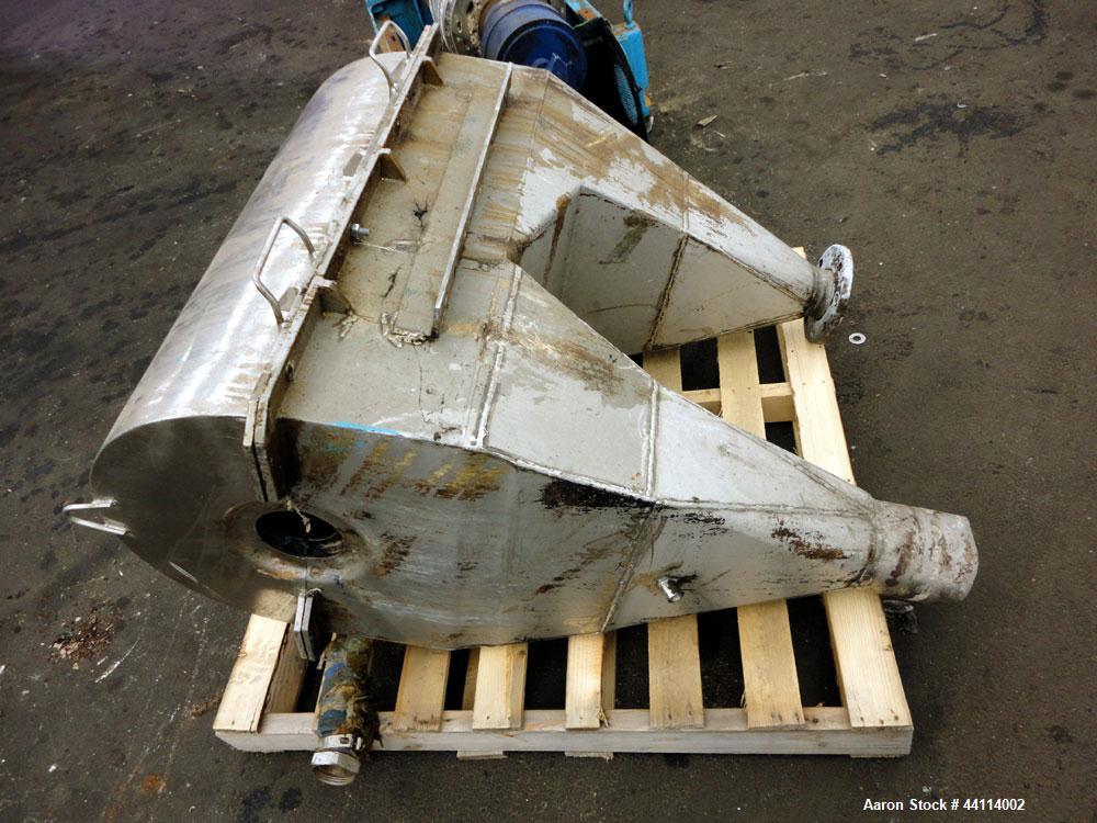 Used Stainless Steel Sharples Super-D-Canter Centrifuge