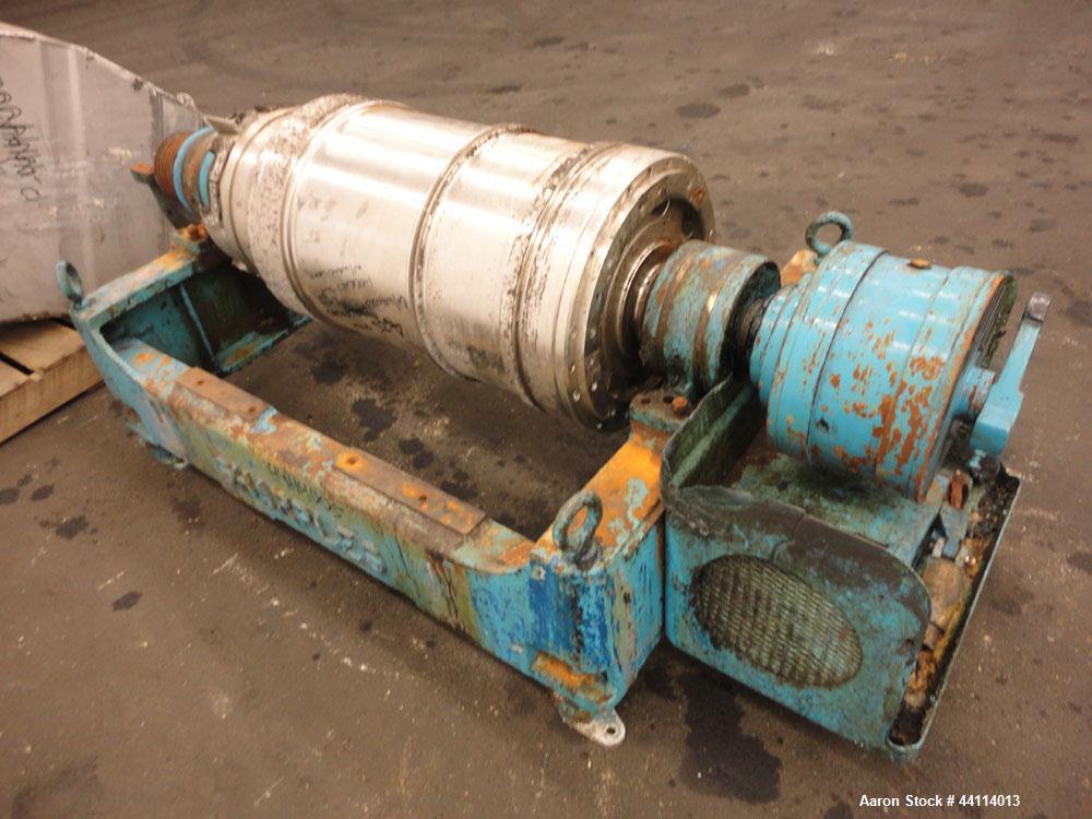 Used Stainless Steel Sharples Super-D-Canter Centrifuge