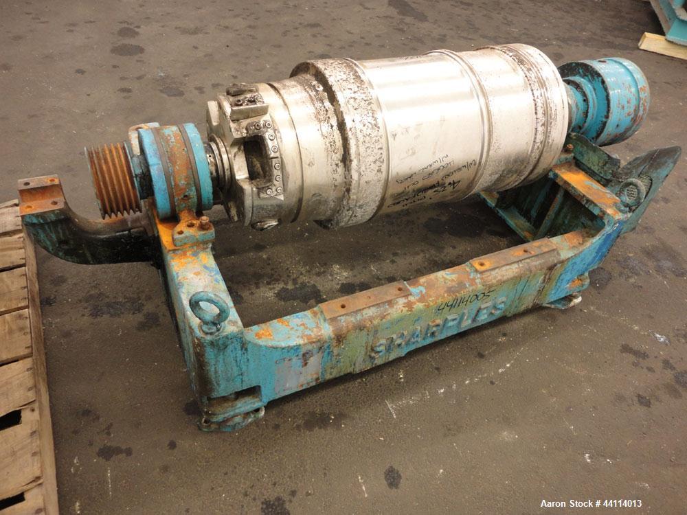 Used Stainless Steel Sharples Super-D-Canter Centrifuge