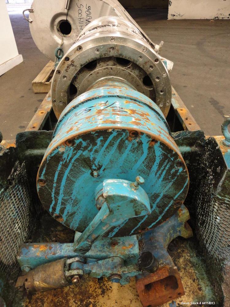 Used Stainless Steel Sharples Super-D-Canter Centrifuge