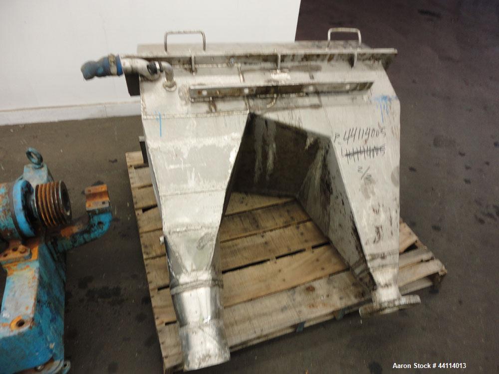 Used Stainless Steel Sharples Super-D-Canter Centrifuge