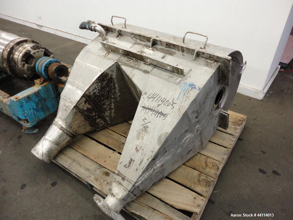 Used Stainless Steel Sharples Super-D-Canter Centrifuge