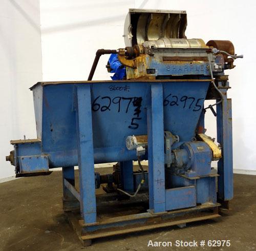 Used Stainless Steel Sharples Super-D-Canter Centrifuge