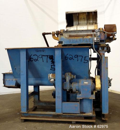 Used Stainless Steel Sharples Super-D-Canter Centrifuge