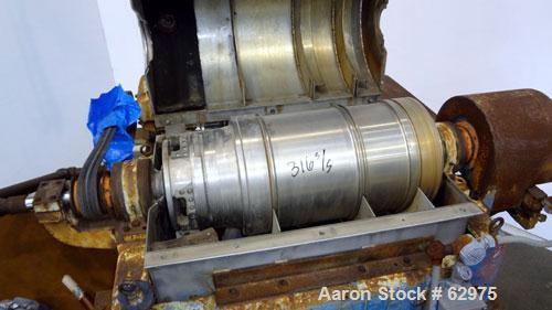 Used Stainless Steel Sharples Super-D-Canter Centrifuge
