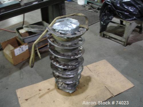 Reconditioned- Sharples P-3000 Super-D-Canter Centrifuge, 316 Stainless Steel Construction (product contact areas), maximum bowl speed 4000 rpm, 4.25" single lead conveyor with sintered tungsten carb...