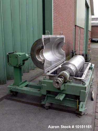 Used- Stainless Steel Sharples Super-D-Canter Centrifuge