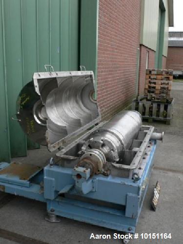 Used- Stainless Steel Sharples Super-D-Canter Centrifuge