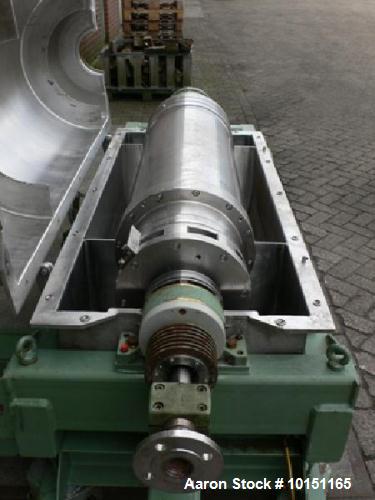 Used- Stainless Steel Sharples Super-D-Canter Centrifuge