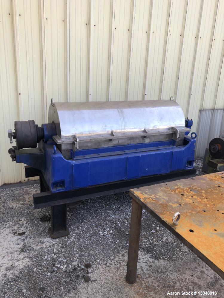 Used- Sharples/Pennwalt P-3400 Decanter Centrifuge