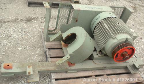 Used Sharples P-3400 Super-D-Canter Centrifuge, 316 Stainless Steel Construction (Product Contact Areas). Maximum bowl speed 4000 RPM, hogged-out cake discharge ports with replaceable wear liners and...