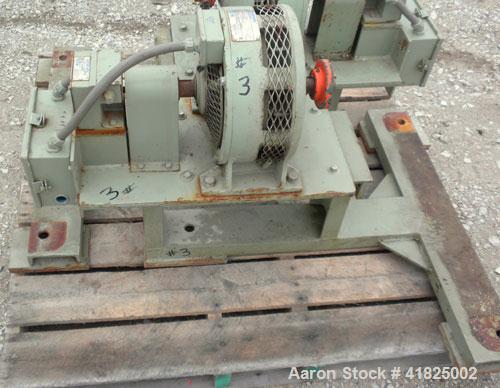 Used Sharples P-3400 Super-D-Canter Centrifuge, 316 Stainless Steel Construction (Product Contact Areas). Maximum bowl speed 4000 RPM, hogged-out cake discharge ports with replaceable wear liners and...