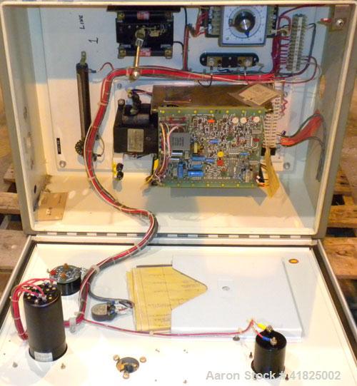 Used Sharples P-3400 Super-D-Canter Centrifuge, 316 Stainless Steel Construction (Product Contact Areas). Maximum bowl speed 4000 RPM, hogged-out cake discharge ports with replaceable wear liners and...