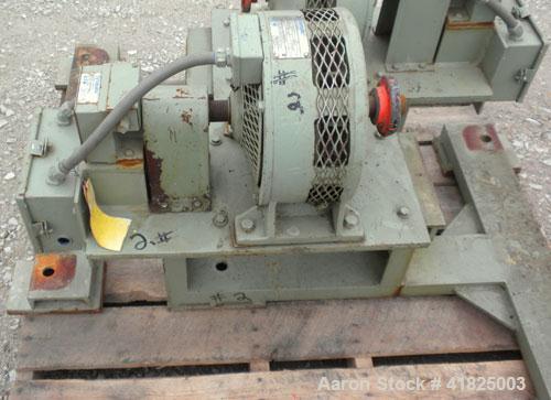 Used Sharples P-3400 Super-D-Canter Centrifuge, 316 Stainless Steel Construction (Product Contact Areas). Maximum bowl speed 4000 RPM, hogged-out cake discharge ports with replaceable wear liners and...