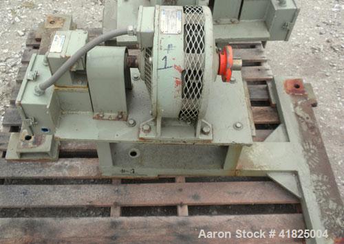 Used Sharples P-3400 Super-D-Canter Centrifuge, 316 stainless steel construction (product contact areas). Maximum bowl speed 4000 rpm, hogged-out cake discharge ports with replaceable wear liners and...