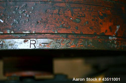Used Sharples P-3400 Super-D-Canter Centrifuge. 316 Stainless steel construction on product contact areas. Maximum bowl speed 4000 rpm, 3" single lead conveyor w/stc tiles, hogged-out cake discharge ...