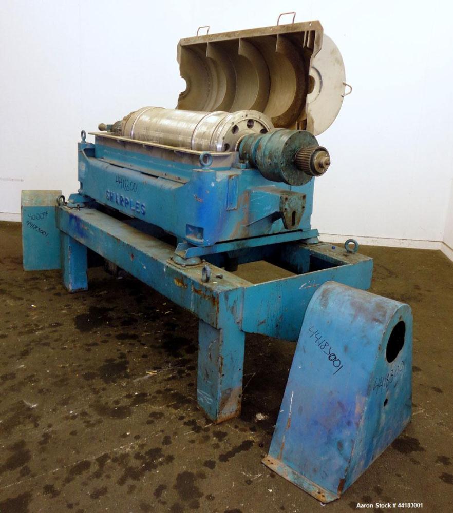Used Stainless Steel Sharples Super-D-Canter Centrifuge