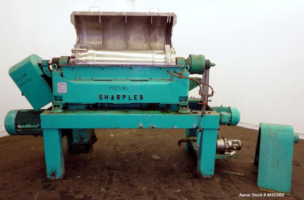 Used- Stainless Steel Sharples Super-D-Canter Centrifuge