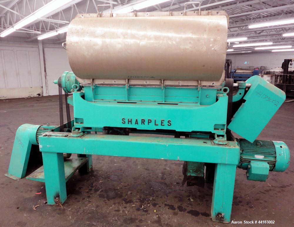 Used- Stainless Steel Sharples Super-D-Canter Centrifuge