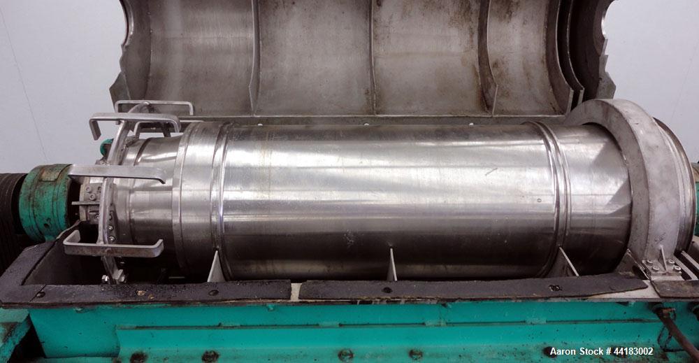 Used Stainless Steel Sharples Super-D-Canter Centrifuge