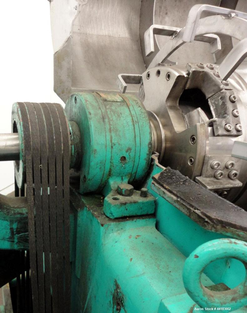 Used Stainless Steel Sharples Super-D-Canter Centrifuge