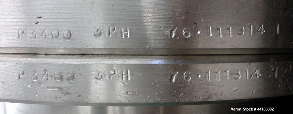 Used Stainless Steel Sharples Super-D-Canter Centrifuge