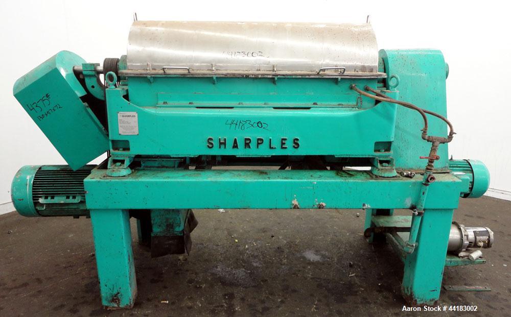 Used Stainless Steel Sharples Super-D-Canter Centrifuge