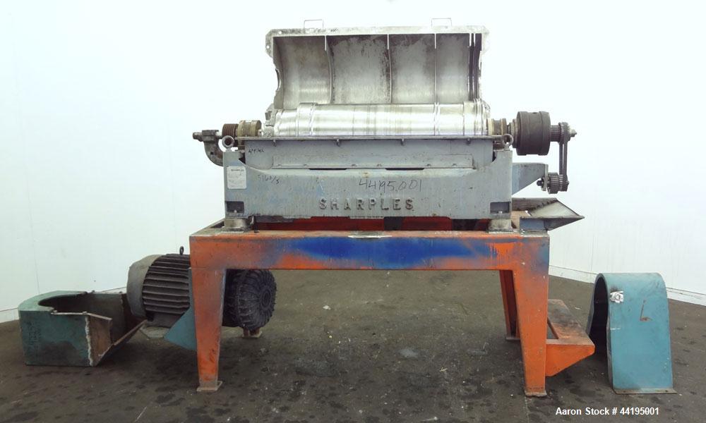 Used Stainless Steel Sharples Super-D-Canter Centrifuge 