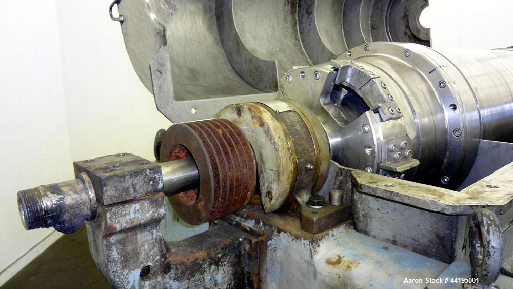 Used Stainless Steel Sharples Super-D-Canter Centrifuge 