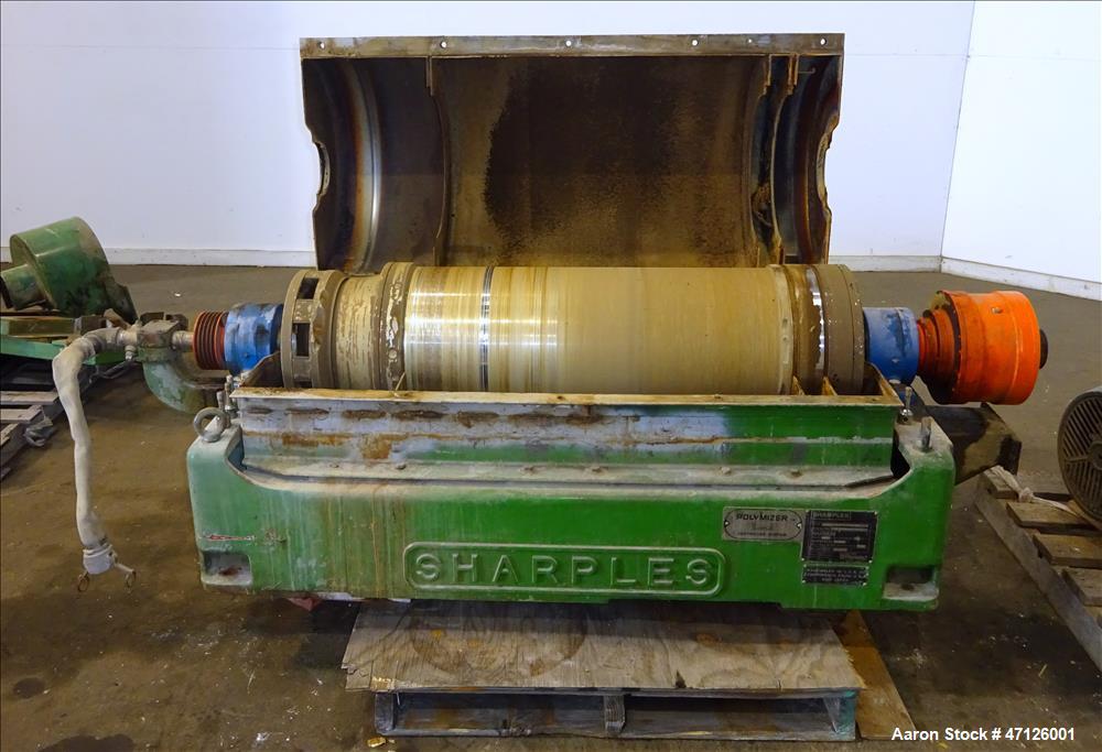 Used-Sharples P-3400 Super-D-Canter Centrifuge