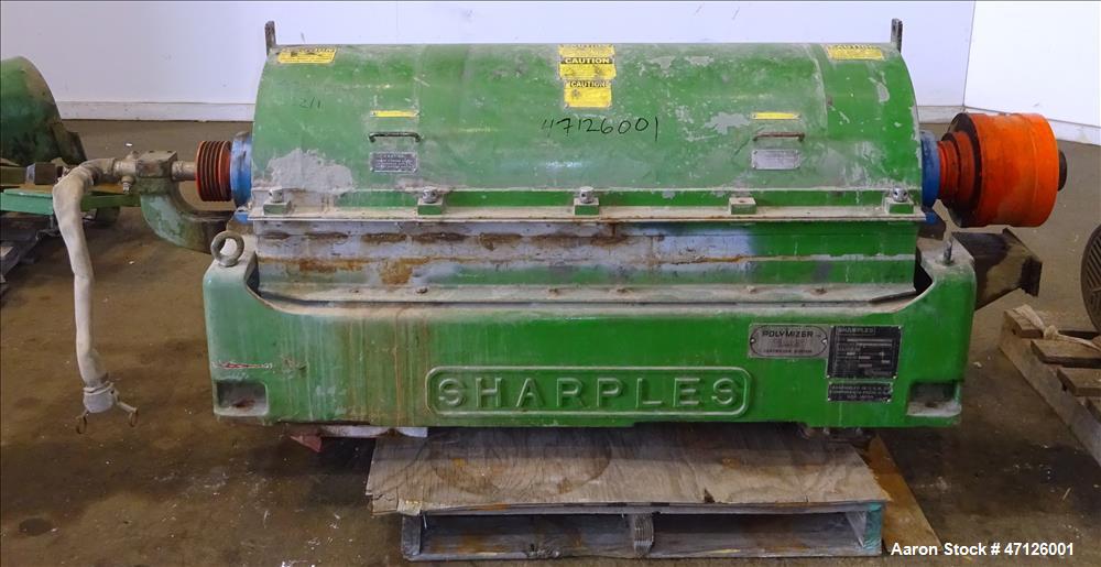 Used-Sharples P-3400 Super-D-Canter Centrifuge