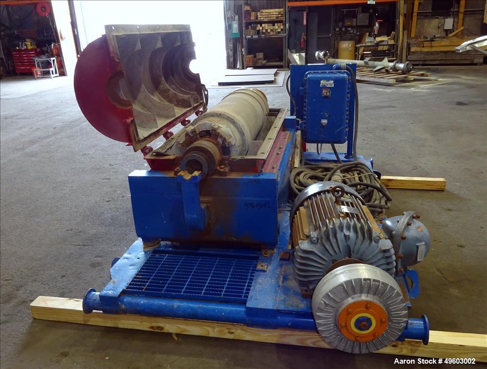 Used Sharples P-3400 Centrifuge, 304 Stainless Steel