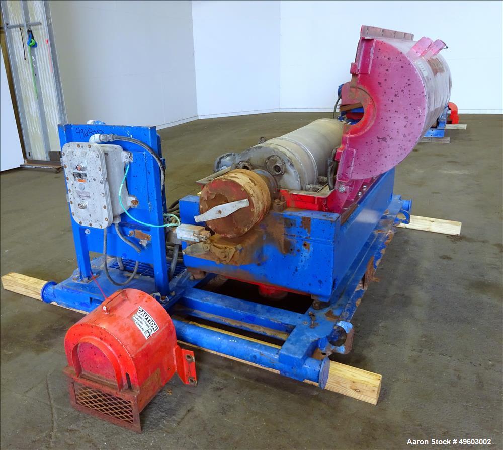 Used Sharples P-3400 Centrifuge, 304 Stainless Steel