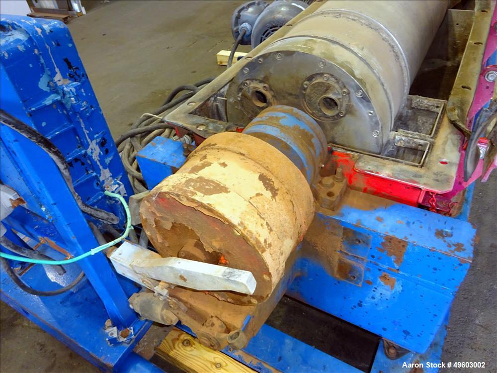 Used Sharples P-3400 Centrifuge, 304 Stainless Steel