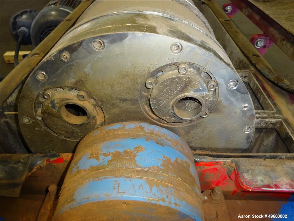 Used Sharples P-3400 Centrifuge, 304 Stainless Steel