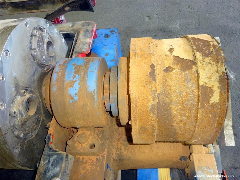 Used Sharples P-3400 Centrifuge, 304 Stainless Steel