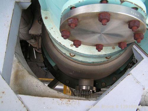 Used- Stainless Steel Sharples Vertical Super-D-Canter Centrifuge