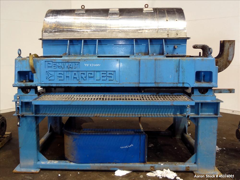 Used Sharples P-5000 Super-D-Canter Centrifuge.