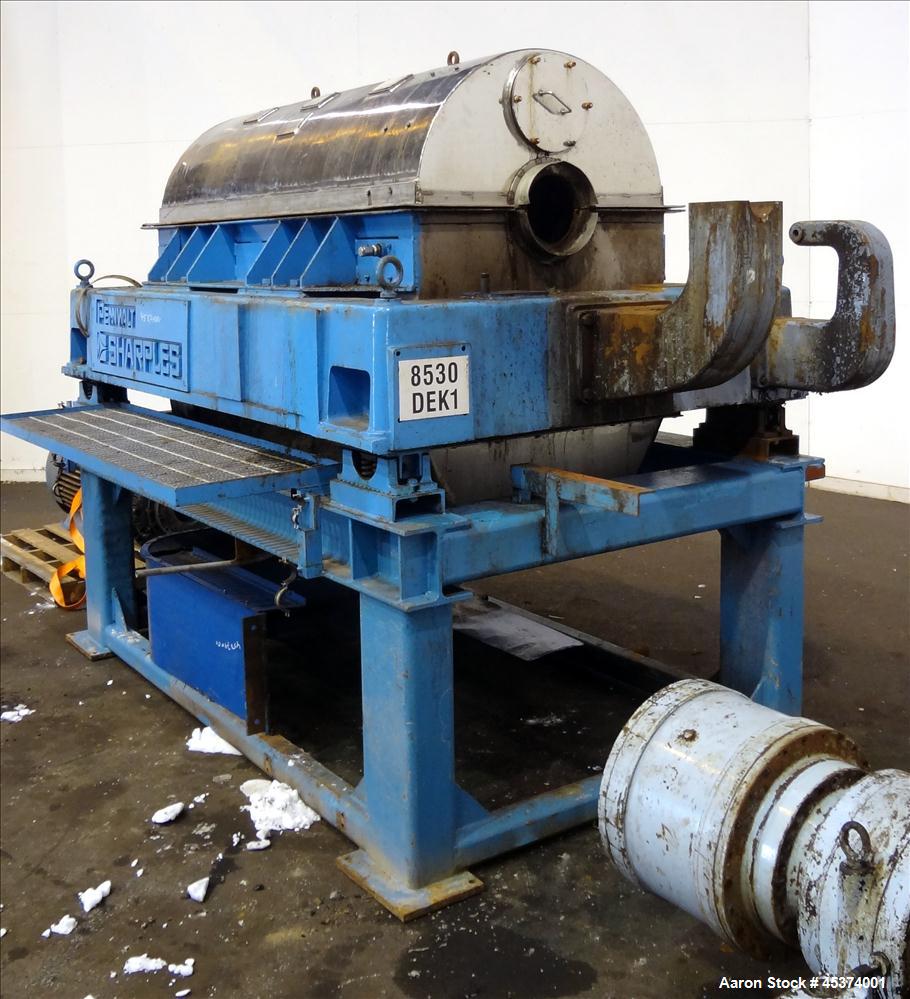 Used Sharples P-5000 Super-D-Canter Centrifuge.