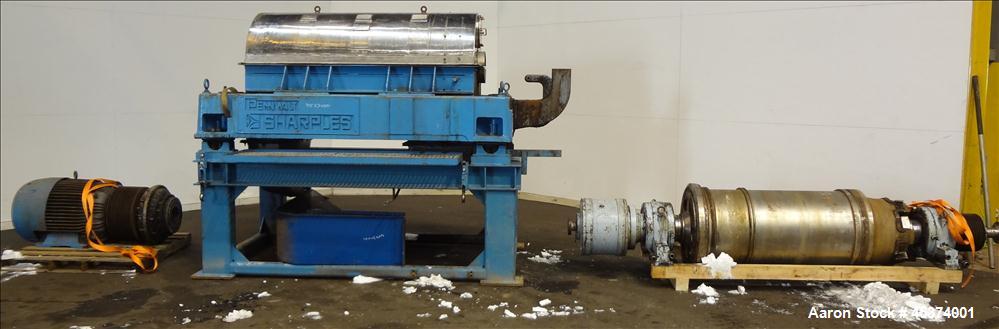 Used Sharples P-5000 Super-D-Canter Centrifuge.