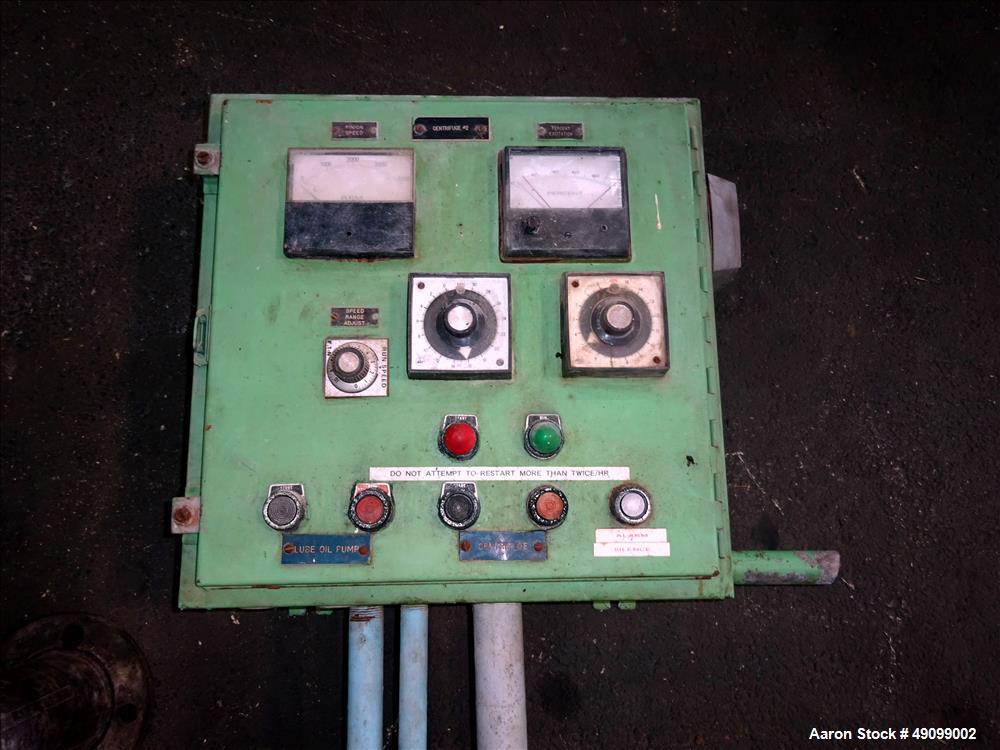 Used Sharples P-5000 Super-D-Canter Centrifuge