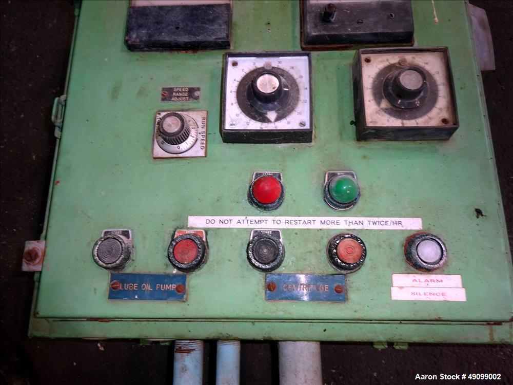 Used Sharples P-5000 Super-D-Canter Centrifuge