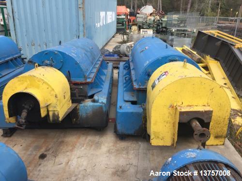 Used Sharples P-5400 Super-D-Canter Centrifuge.