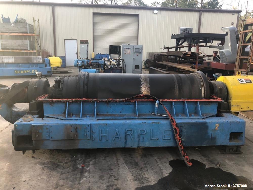 Used Sharples P-5400 Super-D-Canter Centrifuge.