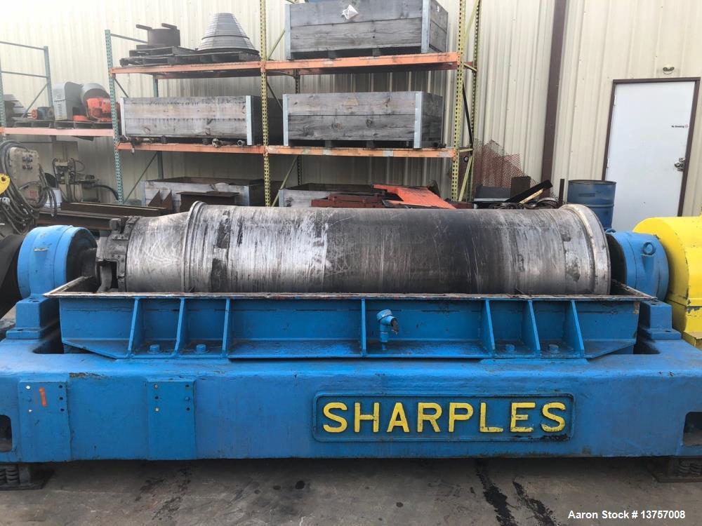 Used Sharples P-5400 Super-D-Canter Centrifuge.