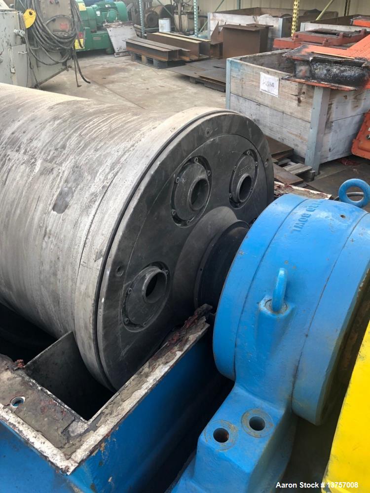 Used Sharples P-5400 Super-D-Canter Centrifuge.