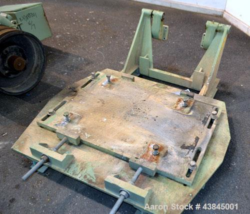 Used Sharples P-5400 Super-D-Canter Centrifuge. 316/317 Stainless steel construction (product contact areas). Maximum bowl speed 3000 rpm, 5” single lead conveyor with sintered tungsten carbide wear ...