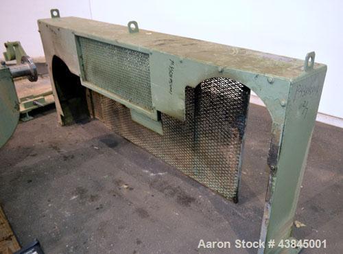 Used Sharples P-5400 Super-D-Canter Centrifuge. 316/317 Stainless steel construction (product contact areas). Maximum bowl speed 3000 rpm, 5” single lead conveyor with sintered tungsten carbide wear ...