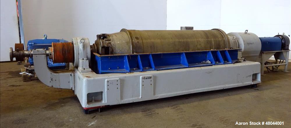 Used Sharples P-5400 Super-D-Canter Centrifuge