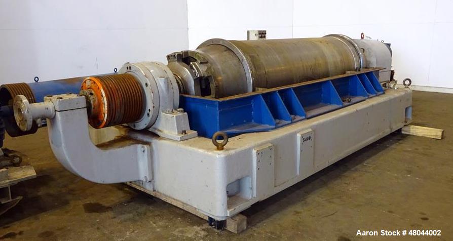 Used- Sharples P-5400 Super-D-Canter Centrifuge,